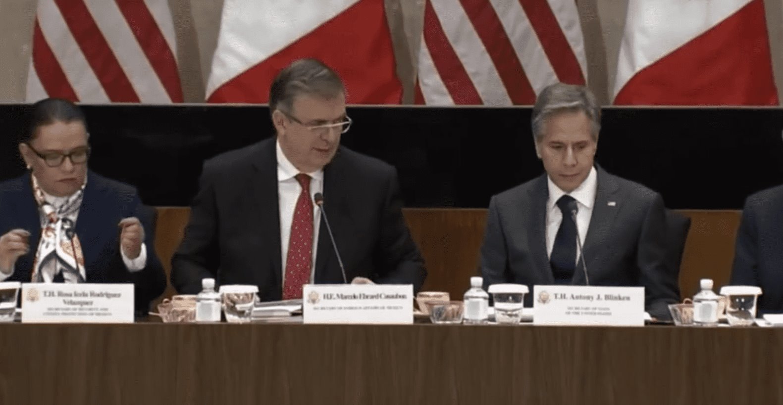 Inicia Diálogo de Alto Nivel sobe Seguridad entre México y EU en Washington (+Video)