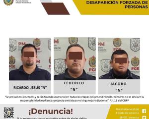 Prisión preventiva a policías de Veracruz investigados por desaparición de El Archi
