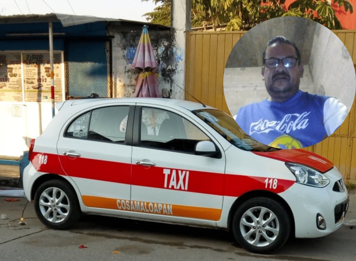 Reportan desaparición de taxista de Cosamaloapan