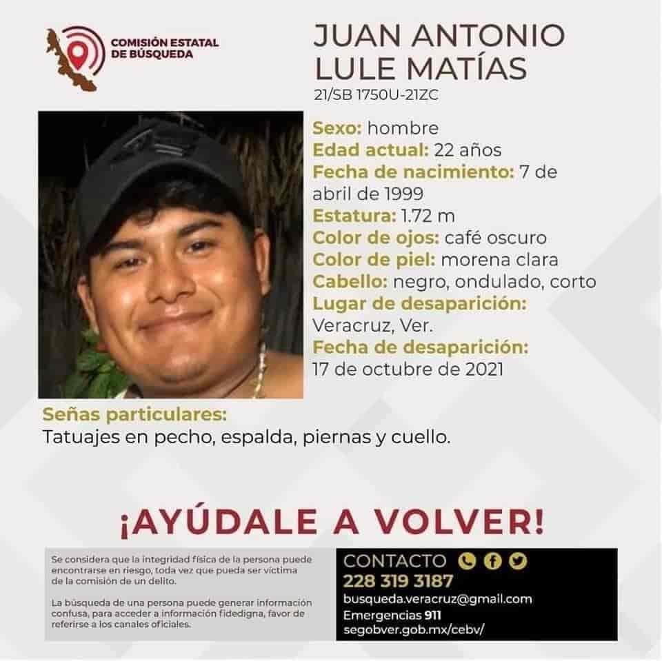 Sigue la búsqueda de Juan Antonio; cumple un año desaparecido