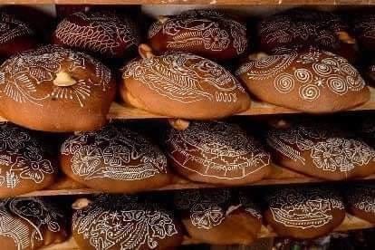 Pan de muertos, dulce tradición en Mitla