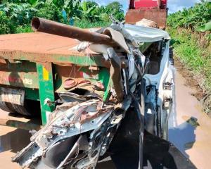 Pierden la vida dos migrantes en accidente automovilístico en Chiapas