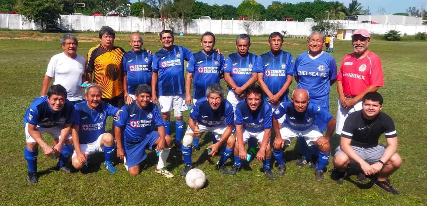 Cruz Azul tiene ensayo rumbo al Apertura 2023 del futbol regional de veteranos
