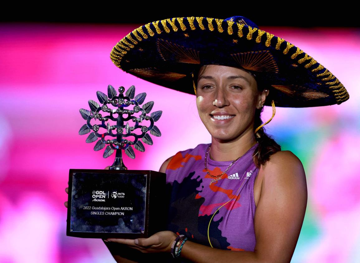 Jessica Pegula se corona en el Abierto de Guadalajara 2022