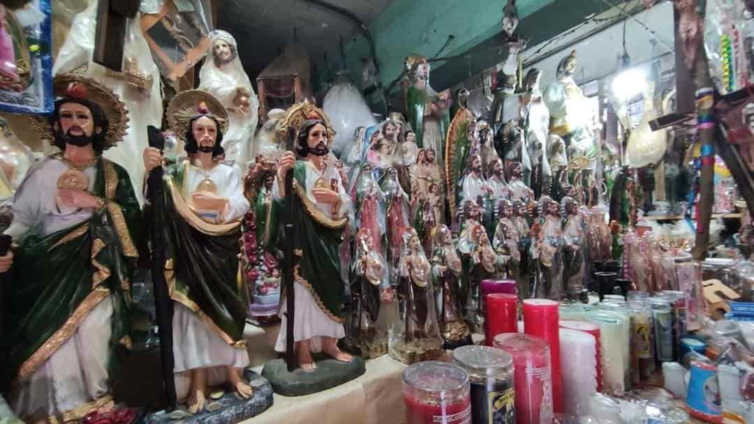 Reportan bajas ventas previo a celebración de San Judas (+Video)