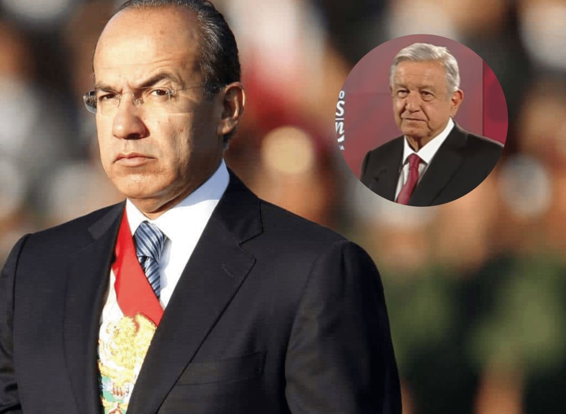 En su momento se abrió un expediente, señala AMLO sobre investigación de Felipe Calderón en EU