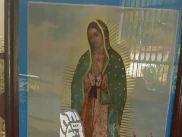 Roban imagen de la virgen de mercado de Minatitlán