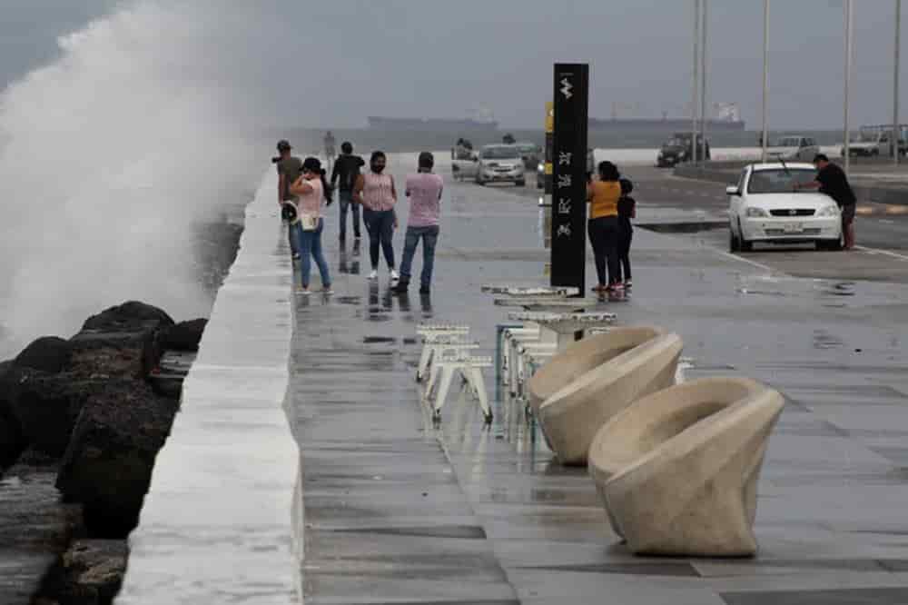 Frente Frío 8 provoca descenso de temperatura en Veracruz-Boca del Río