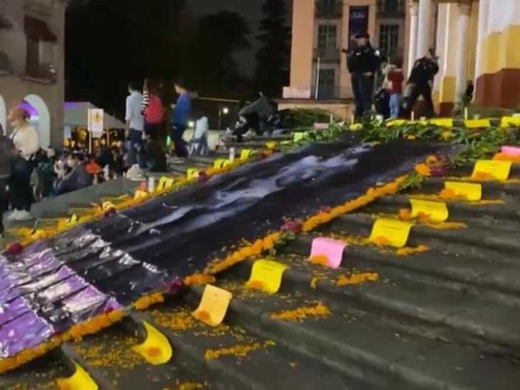 Altar en Xalapa recuerda a 68 víctimas de feminicidios en Veracruz (+Video)