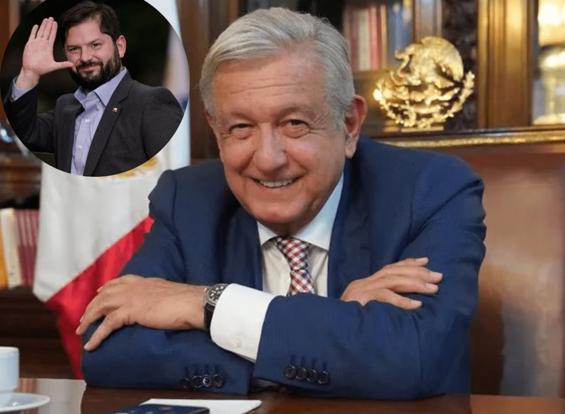 Presidente de Chile, Gabriel Boric visitará México, confirma AMLO