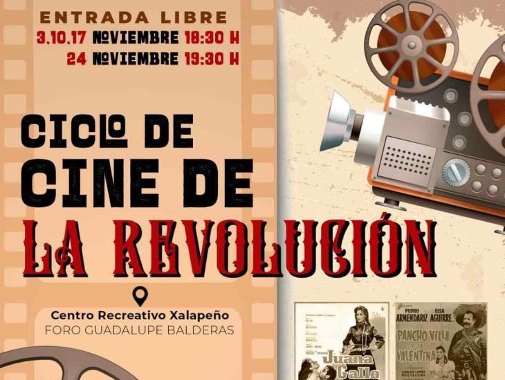 Música, cultura y cine de la Revolución, este noviembre en Xalapa