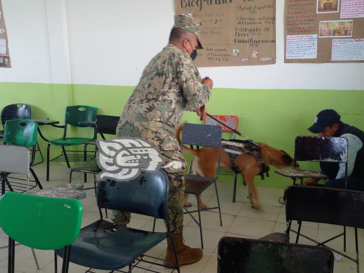 Broma de amenaza de bomba en secundaria, alarma a Coatzacoalcos (+Video) 