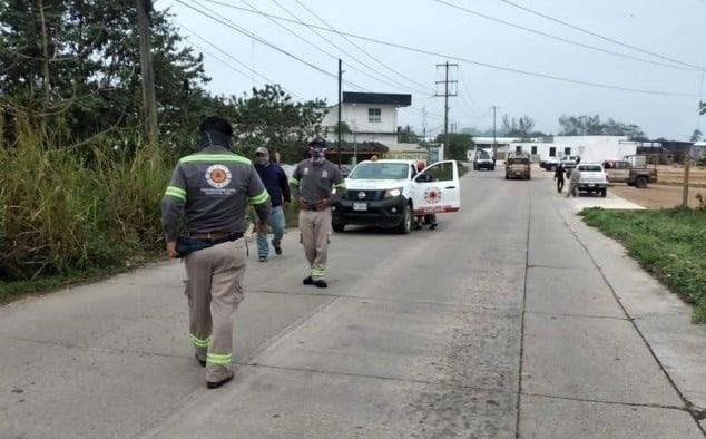 Secretaria de Protección Civil Estatal recorrerá zona de afectaciones en Nanchital (+Vídeo)