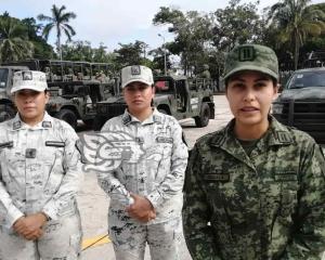 Fomenta Ejército integración de mujeres en acciones de seguridad