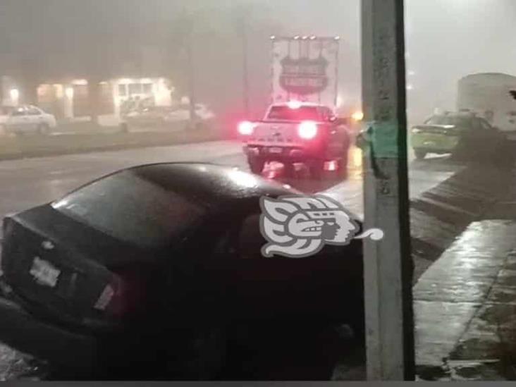 Por la densa neblina, reportan varios accidentes en bulevar Xalapa- Coatepec