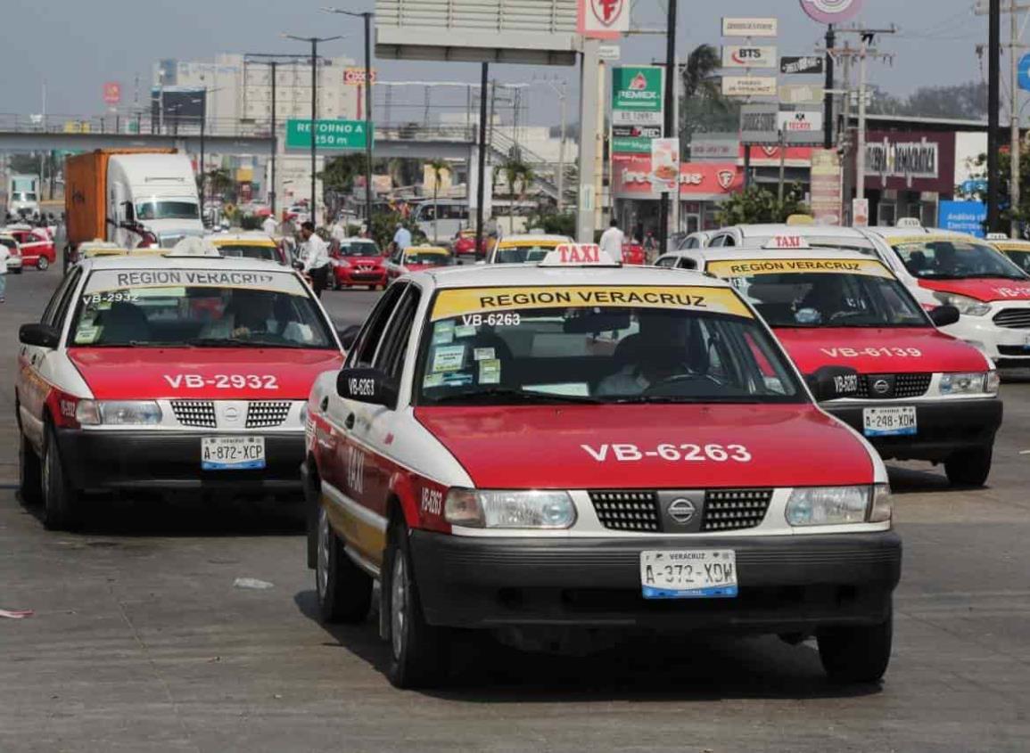 Taxistas de Veracruz prevén buen cierre de año