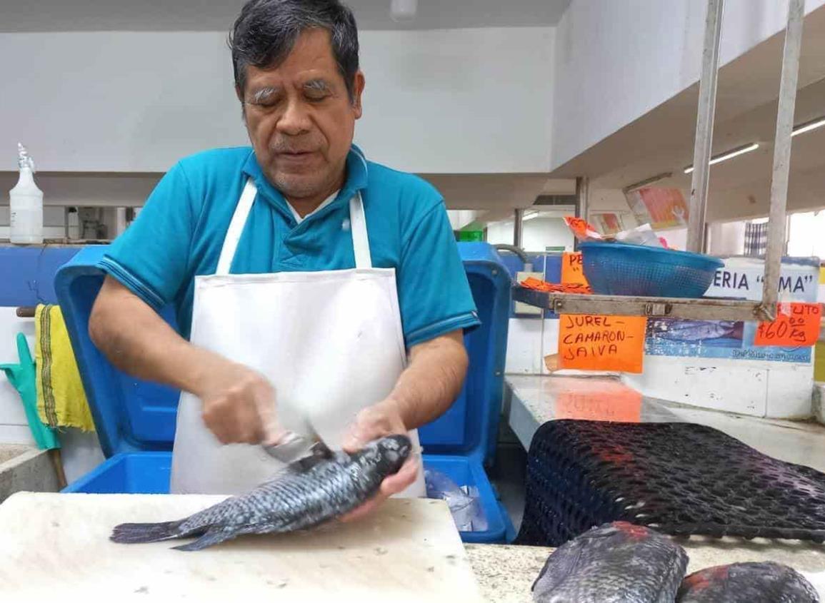 Camarón, producto del mar que más se vende en mercados de Veracruz en diciembre