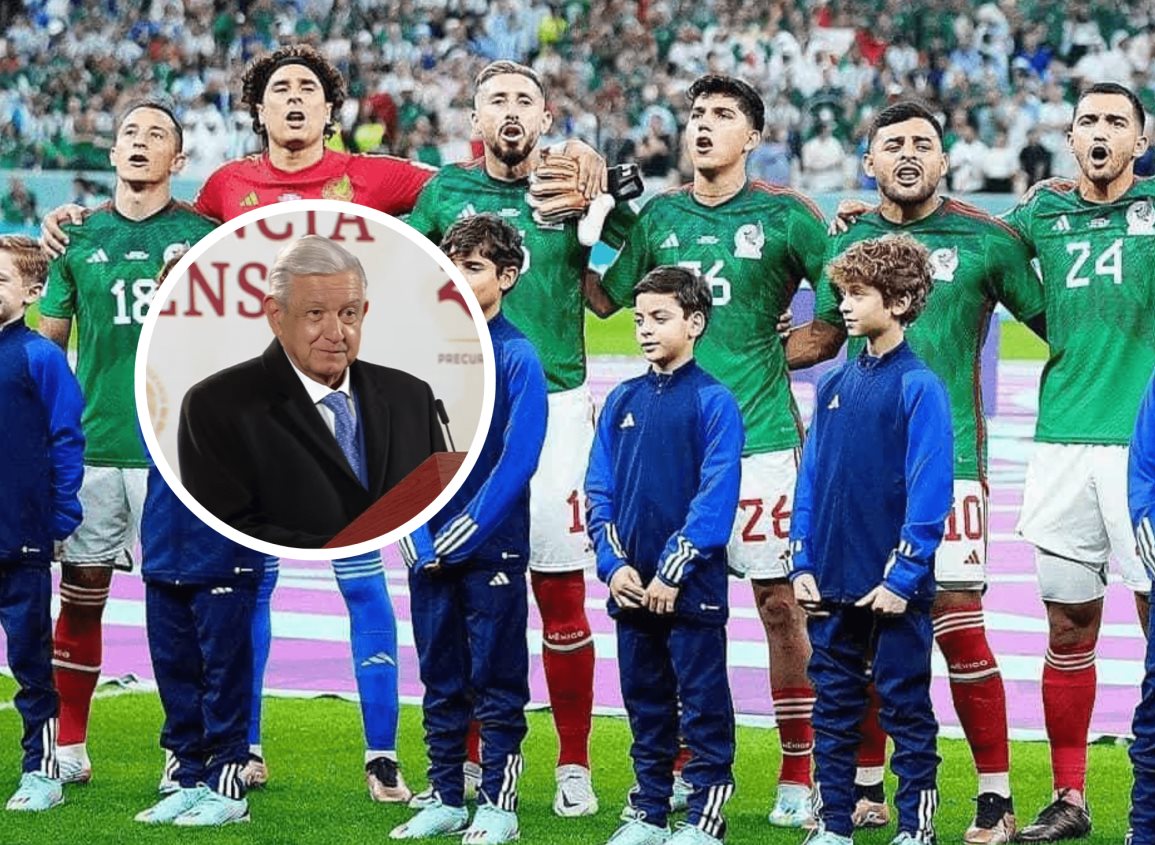 Hay mucha afición pero poco desarrollo deportivo: AMLO critica a la Selección y al futbol mexicano