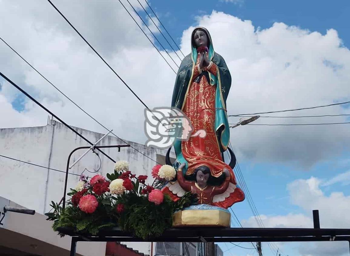 Inician peregrinaciones en honor a la virgen de Guadalupe