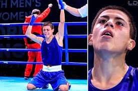 Ari Bonilla, gana campeonato mundial juvenil de boxeo