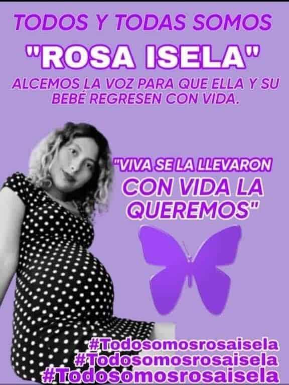 Trasciende el hallazgo sin vida de Rosa Isela, embarazada desaparecida en Veracruz