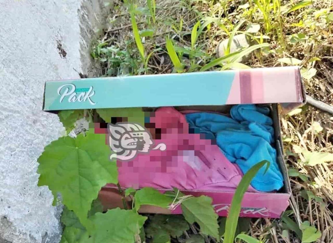 En Martínez de la Torre, abandonan a bebé en una caja de zapatos