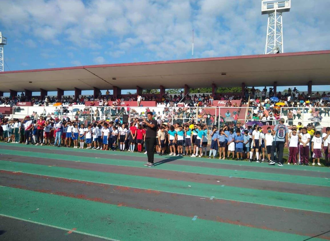 Coatza, Sede de los juegos deportivos escolares de educación básica 2022-2023