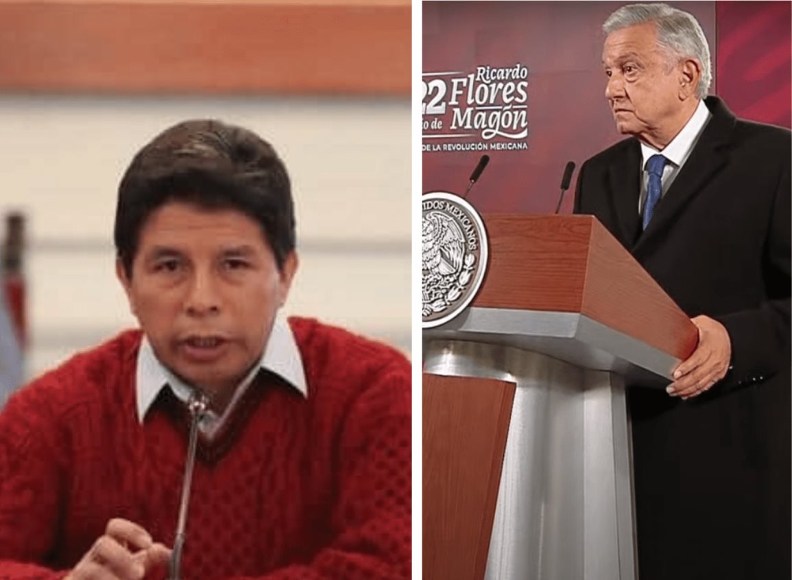 Pedro Castillo sigue siendo presiente de Perú para Gobierno de México