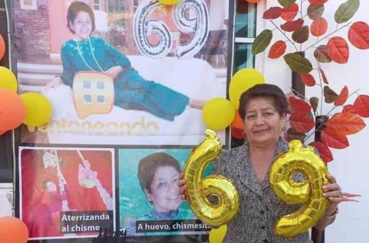 Mujer se vuelve viral por celebrar cumpleaños como Pati Chapoy de Ventaneando