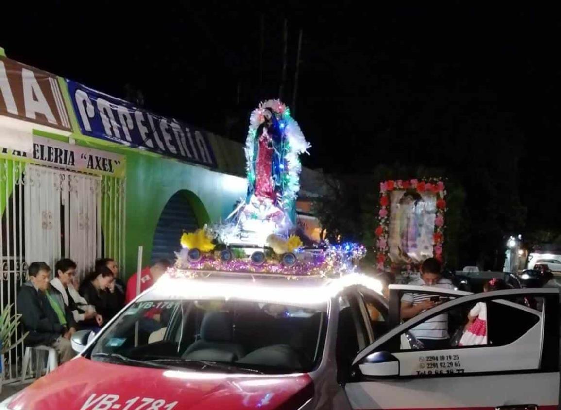 Taxista de Boca del Río celebrarán a la Virgen de Guadalupe con peregrinación y misa