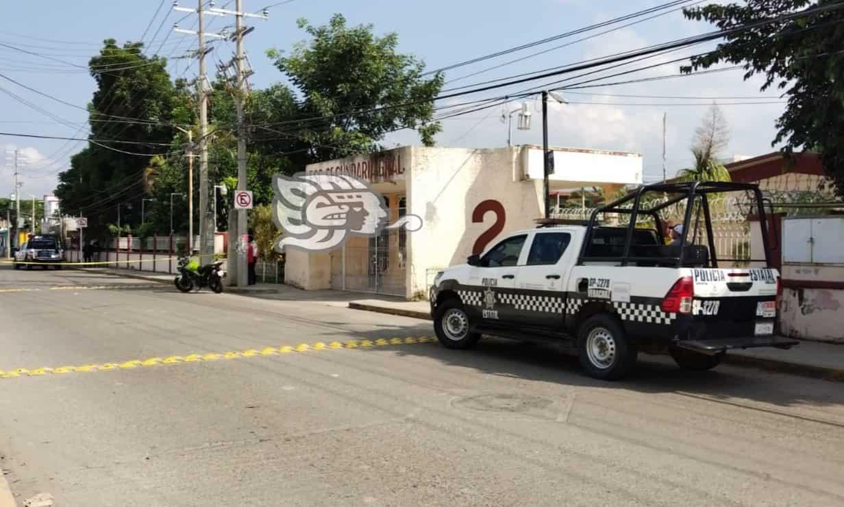 Evacuan secundaria en Poza Rica por presunto secuestro