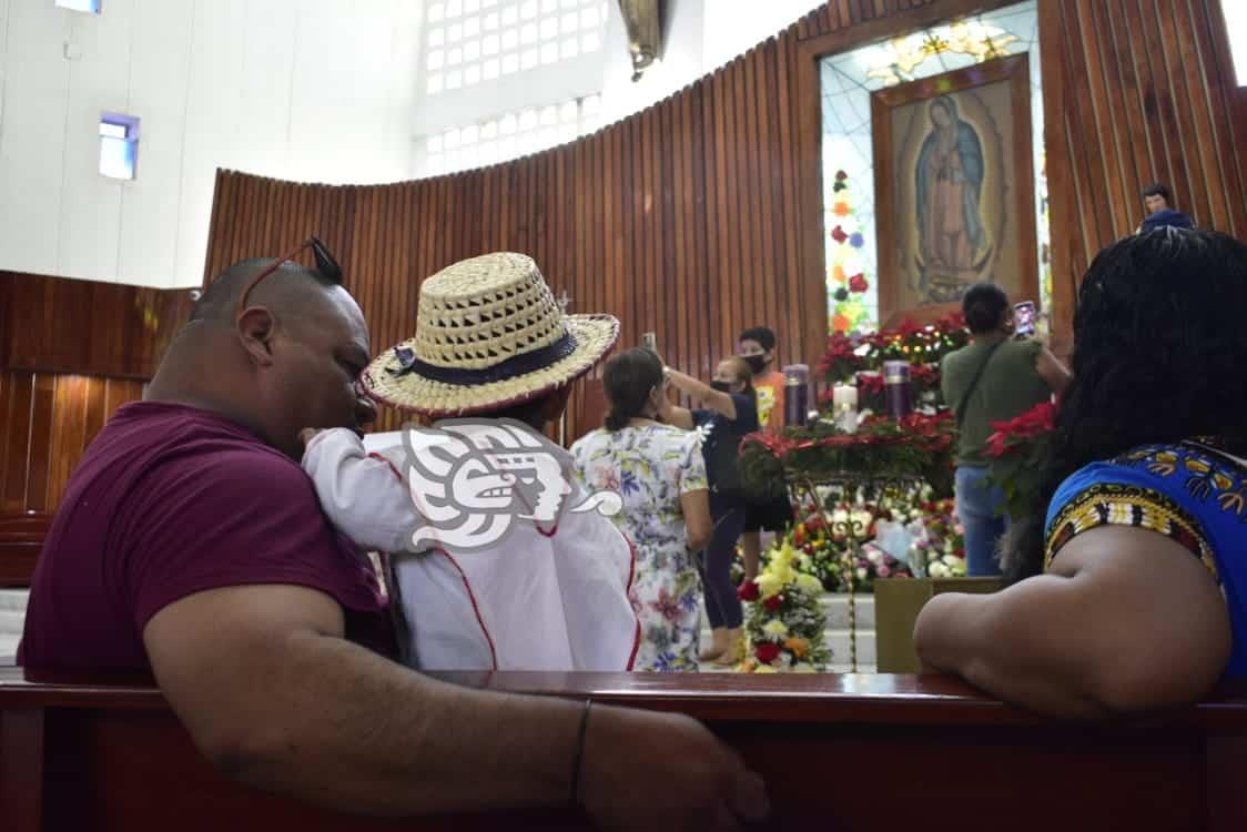 Poca afluencia en el Santuario de Guadalupe este 12 de diciembre(+Video)