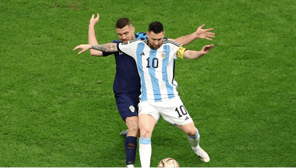 Durante medio tiempo, triunfo parcial de Argentina