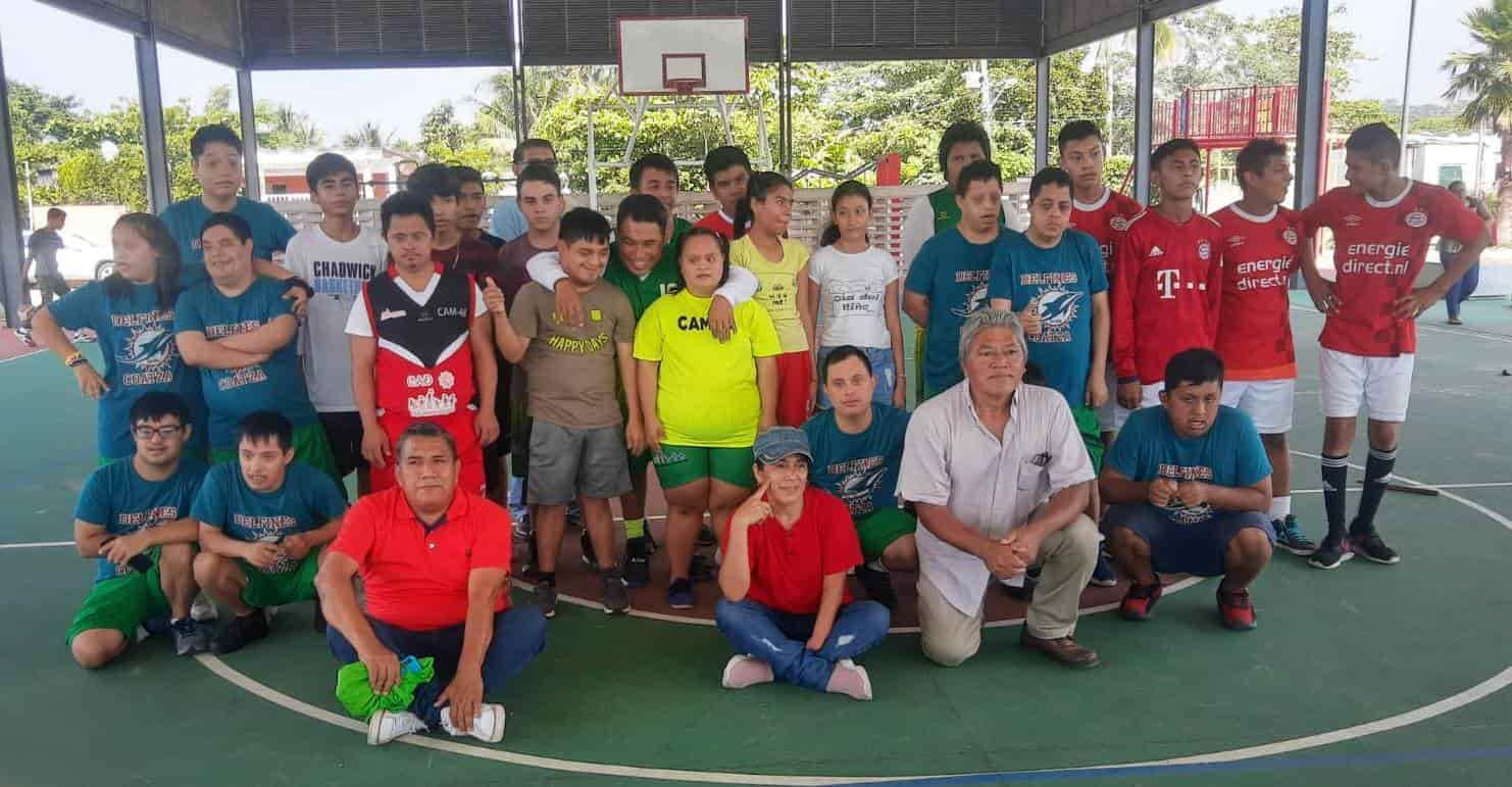 Con éxito se llevó a cabo Cuadrangular de Basquetbol Inclusivo