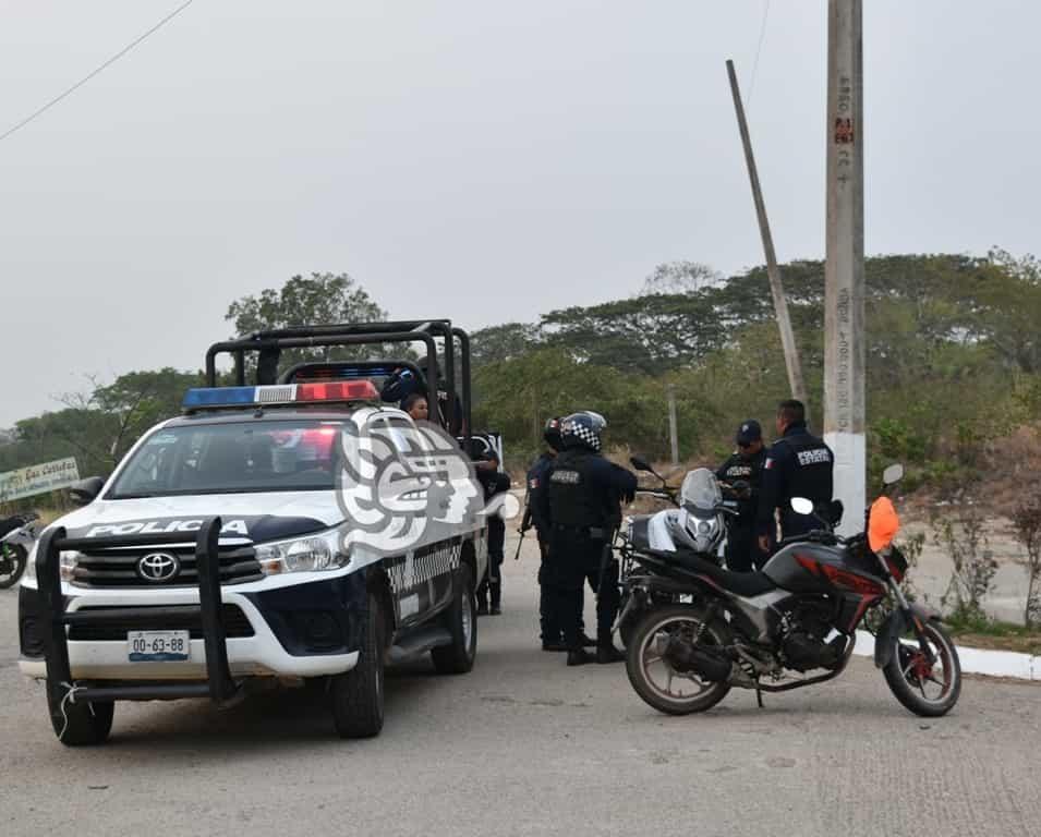 Sufre robo empleado sobre la Acayucan - Soteapan 