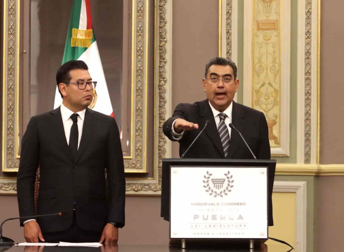 Sergio Salomón Céspedes es el nuevo Gobernador sustituto de Puebla