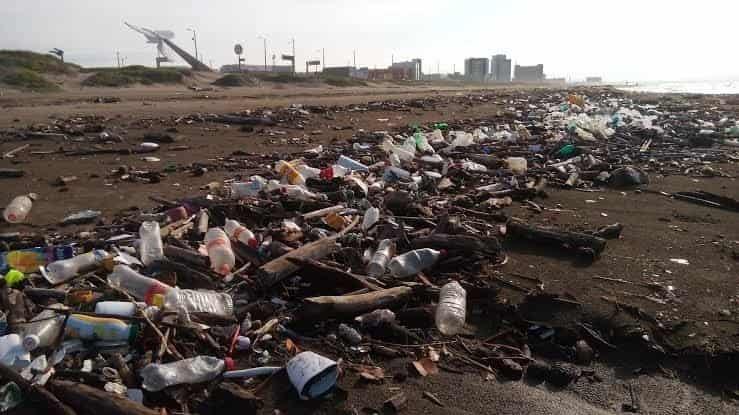 Instalan más contenedores en las playas, ante el aumento de desechos