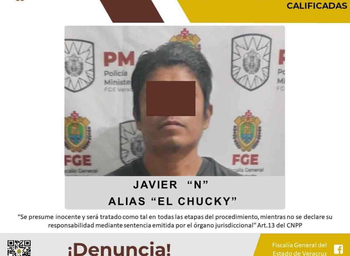 FGE; vinculo a proceso a El Chuky, detenido en Coacotla, por homicidio y lesiones dolosas