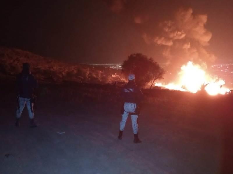 Explosión de ducto en Hidalgo; un muerto y 7 heridos (+Video)