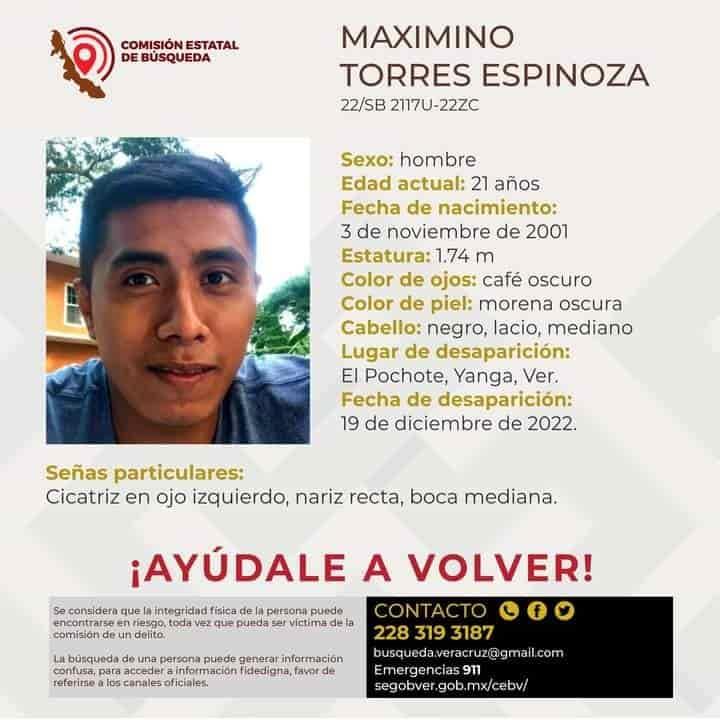 Reportan la desaparición de 4 hombres en zona centro de Veracruz