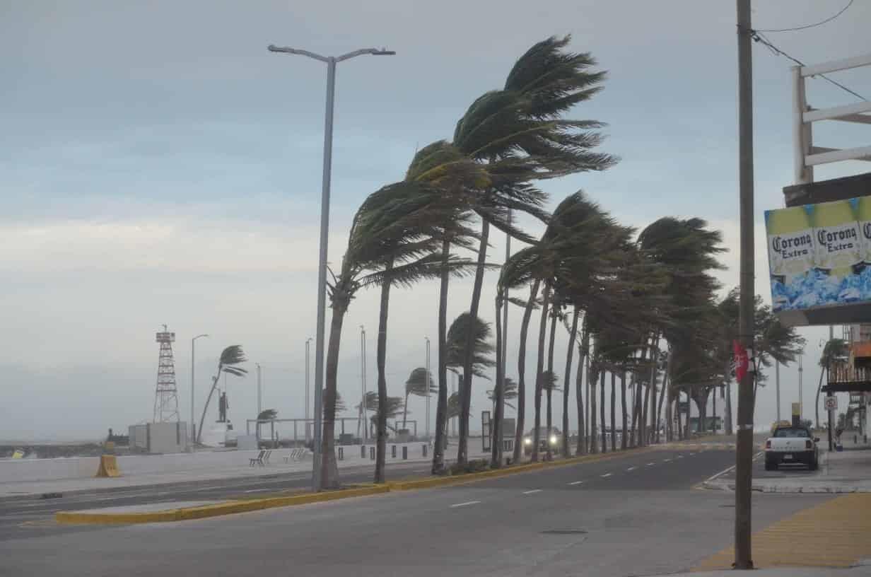 Nuevo frente frío traerá lluvias y evento de norte con rachas frescas en Veracruz