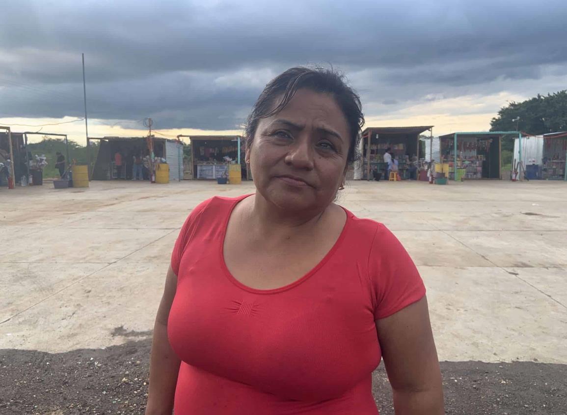 Celia Juárez, 30 años cohetera de Acayucan