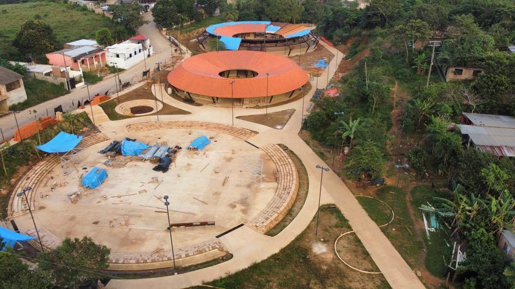 Parque lineal de Acayucan será terminada en el 2023