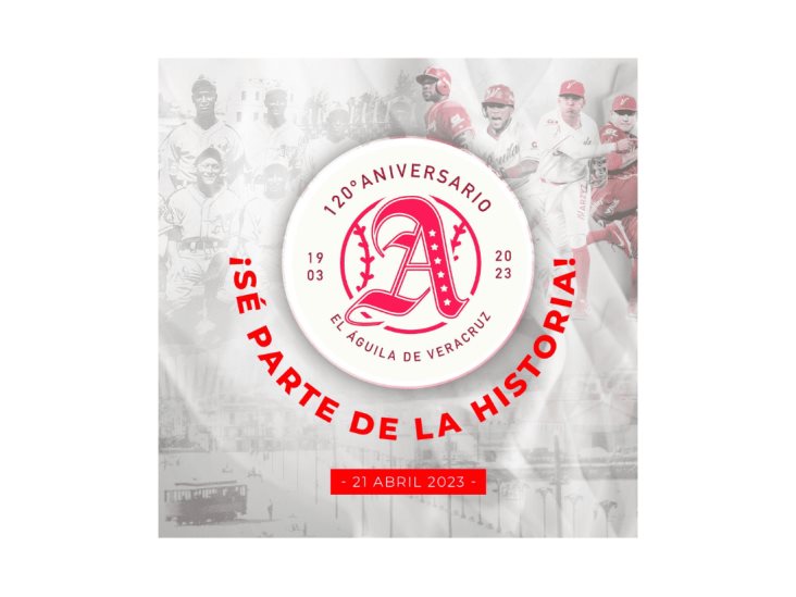 El Águila de Veracruz presenta logo de 120 aniversario