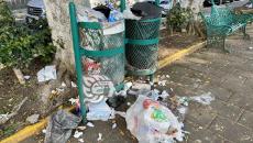 En Xalapa, vecinos y pepenadores convierten el parque Morelos en un basurero