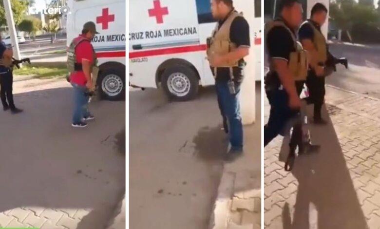 Secuestran ambulancias en Navolato para atender a heridos