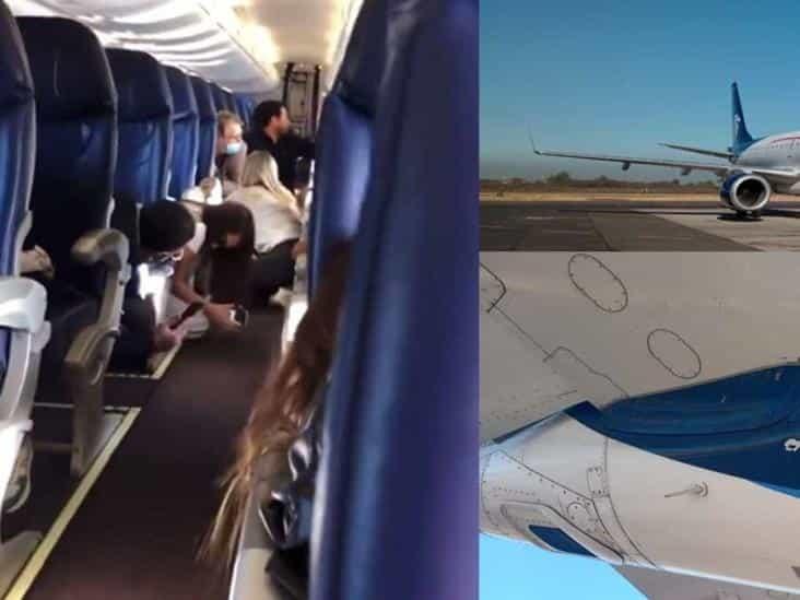 Confirma aerolínea: avión recibió impacto de bala tras captura del hijo de El Chapo(+Video)
