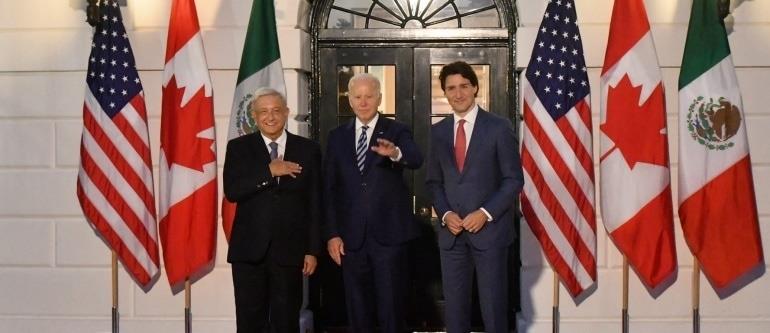 SRE confirma agenda de la Cumbre de Líderes de América del Norte con visita a México de Biden y Trudeau