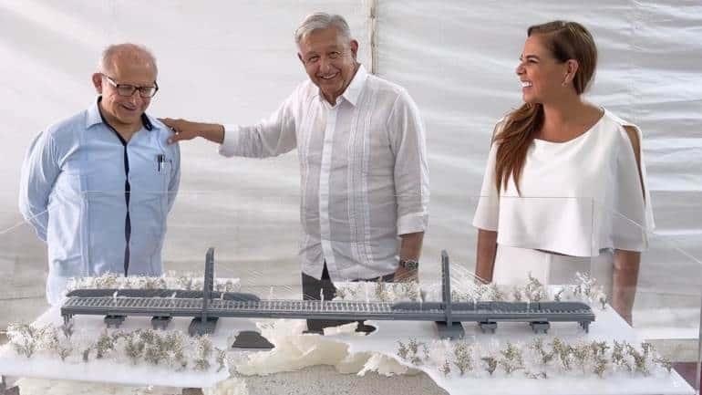Puente atirantado Tulum-Cancún protegerá ambiente y sitios arqueológicos: presidente