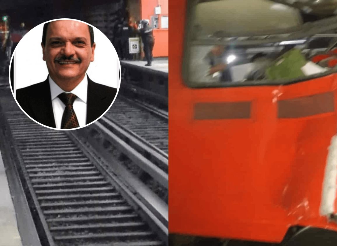Separan del cargo al subdirector de Operaciones del Metro por choque de vagones (+video)